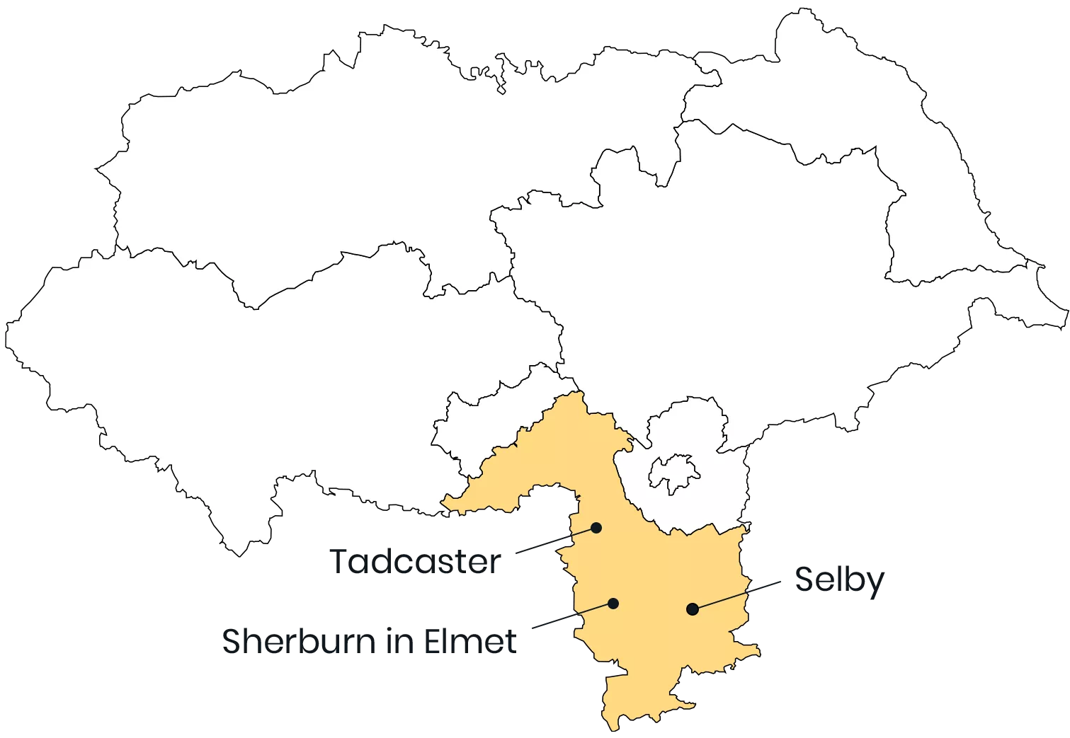 Selby and Ainsty map Selby and Ainsty map